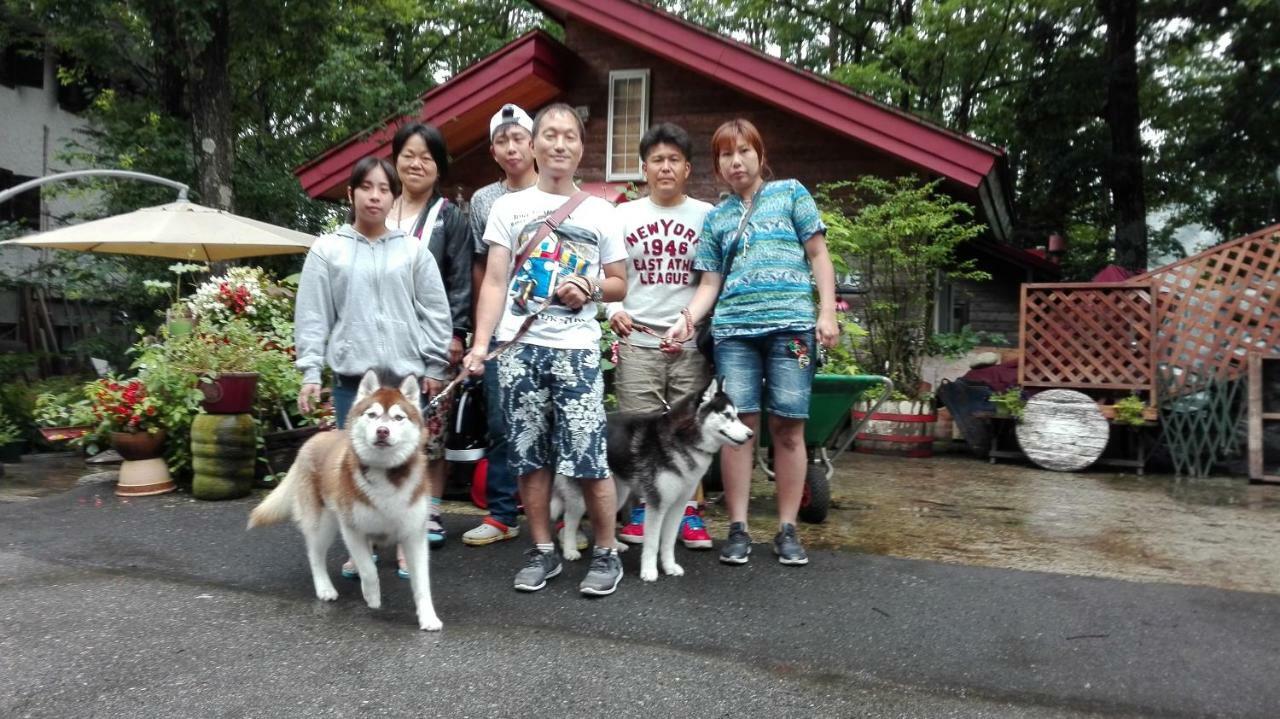 Pension Blue 하쿠바 외부 사진